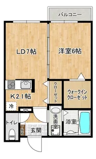 Aldebaran【2階】の間取り