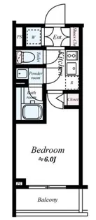 Rising place 綾瀬【5階】の間取り