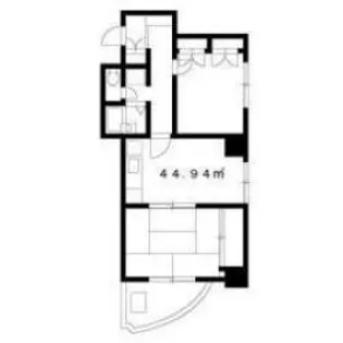 メナーしのざき【4階】の間取り