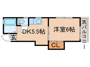 中村ビル【3階】の間取り