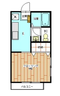 マリーンハイツ【1階】の間取り