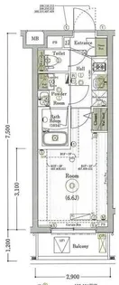 MAXIV百合ヶ丘【3階】の間取り