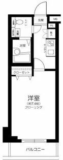 フェニックス横濱関内BAYMARKS【7階】の間取り