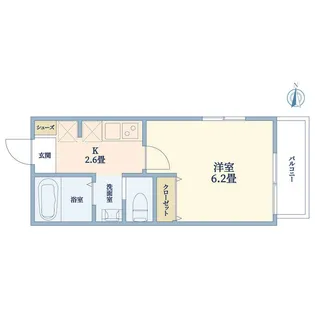 キャメル与野本町IV【1階】の間取り
