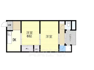 大作コーポ【5階】の間取り