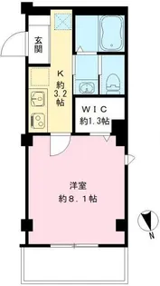 バモス聖蹟【2階】の間取り