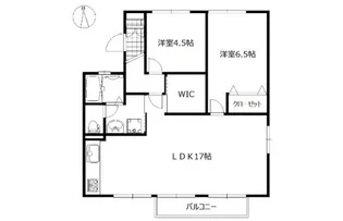 フローレス89A【2階】の間取り