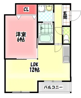 BELONG千林【9階】の間取り