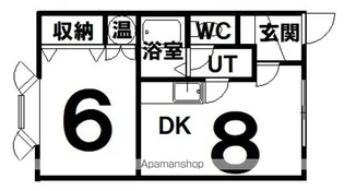 インペリアル花園【2階】の間取り
