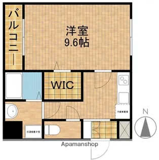 Belle元浜【4階】の間取り