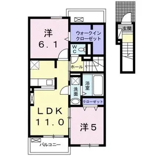 ブリッサIの間取り