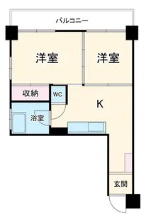 平沢松戸荘【2階】の間取り