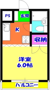 仲村ビル【4階】の間取り
