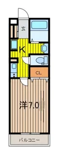 フルールさくらII【1階】の間取り