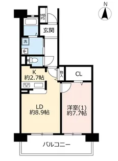 URグリーンプラザひばりが丘南【3階】の間取り