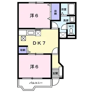 モルティ【1階】の間取り