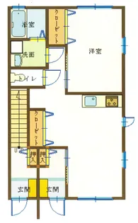 BELLEVUE(ベルビュー)【1階】の間取り