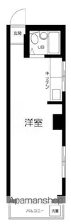 パークサイド柴又【1階】の間取り