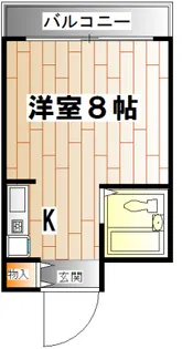 グリーンすまI【3階】の間取り