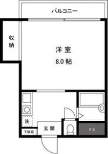 パスコ行徳【2階】の間取り