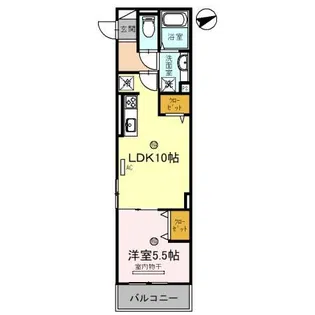 サルターレ【2階】の間取り