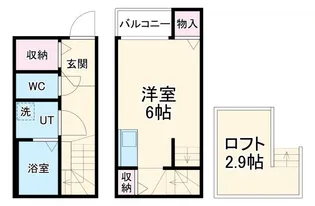 ルークス名古屋の間取り