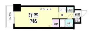 ジョイフル川崎弐番館【7階】の間取り