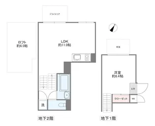 ZOOM表参道の間取り
