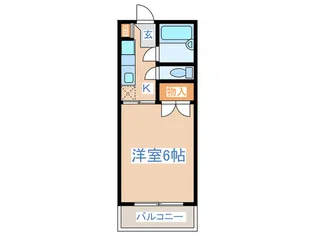 ハイムウチダ【1階】の間取り