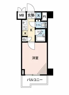 ルーブル大森九番館【2階】の間取り