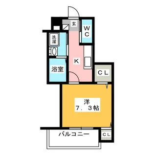 プティ・トリアノン【1階】の間取り