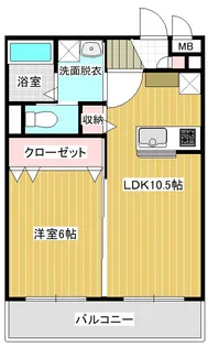 アヴェニール大野原 C棟【1階】の間取り