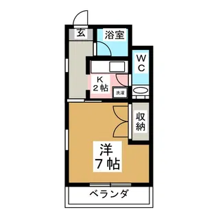 エクセレントハイツ【3階】の間取り