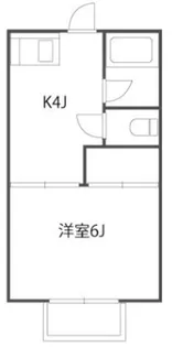 めじろハイツ【2階】の間取り