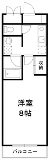 グレイス西京極【3階】の間取り