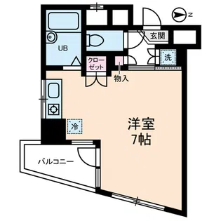 スターライト上池袋【6階】の間取り