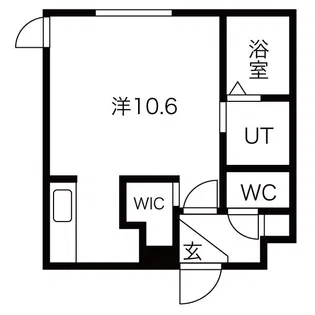テラン厚別【1階】の間取り