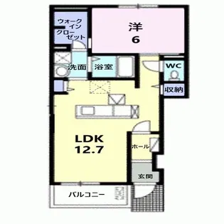 ソラーレ【1階】の間取り