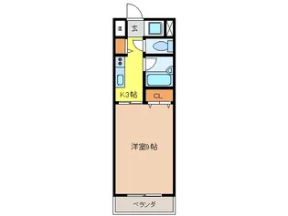 岐阜県岐阜市雄総柳町2【マンション】の間取り
