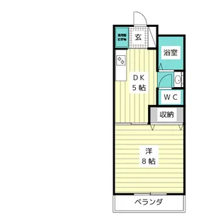 エクセル瑞雲 A棟【2階】の間取り