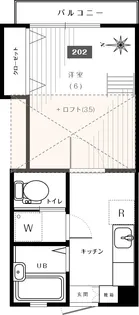 アゼリア弐番館【2階】の間取り