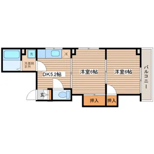 コセビル【2階】の間取り