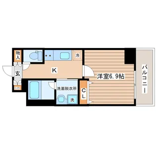 NF青葉【4階】の間取り