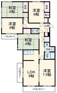 メゾンクレール【3階】の間取り
