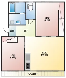 第1中村マンション【2階】の間取り