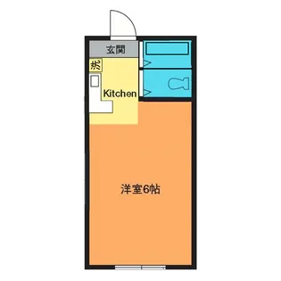 ヴィラウィスタリア【1階】の間取り