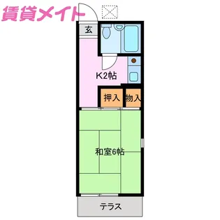 チャーチルの家【1階】の間取り