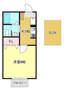 ひくまのハウスA【2階】の間取り