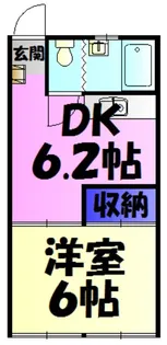 秋葉ビル【3階】の間取り