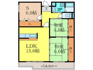 大阪府吹田市千里山西1【マンション】の間取り